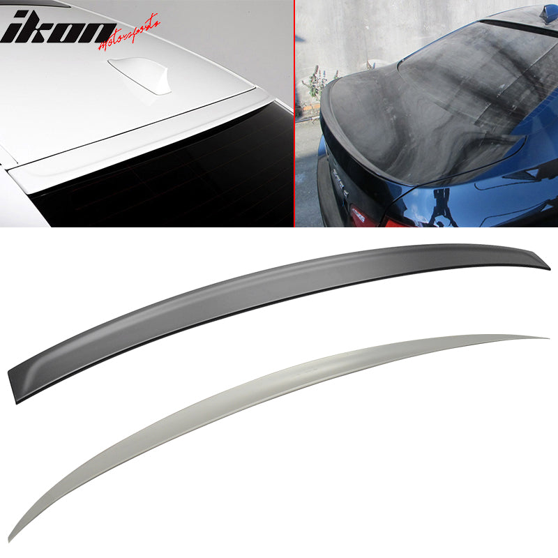 Fits 11-16 BMW F10 M5 Trunk Spoiler & 3D Roof Wing