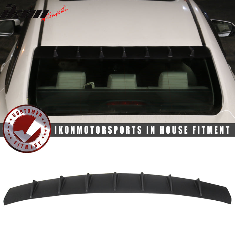 Compatible With 16-21 Honda Civic 10th FC1 FC2 FC5 V Style Roof Spoiler
