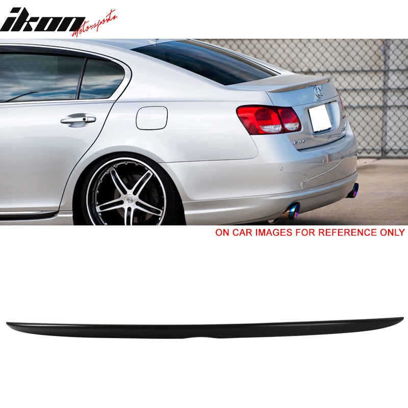 2006-2012 Lexus Gs300 Gs350 Gs430 Gs460 Gs450H Trunk Spoiler Wing ABS