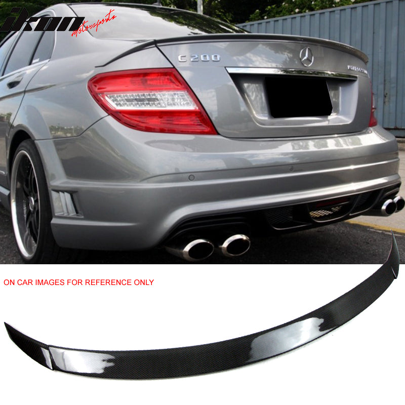 IKON MOTORSPORTS, Trunk Spoiler Compatible With 2008-2014 Mercedes
