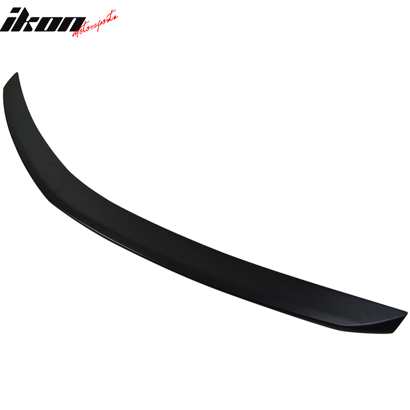 Compatible With 2010-2016 Benz C207 E-class 2Dr AMG Style Carbon Fiber Trunk Spoiler (CF)