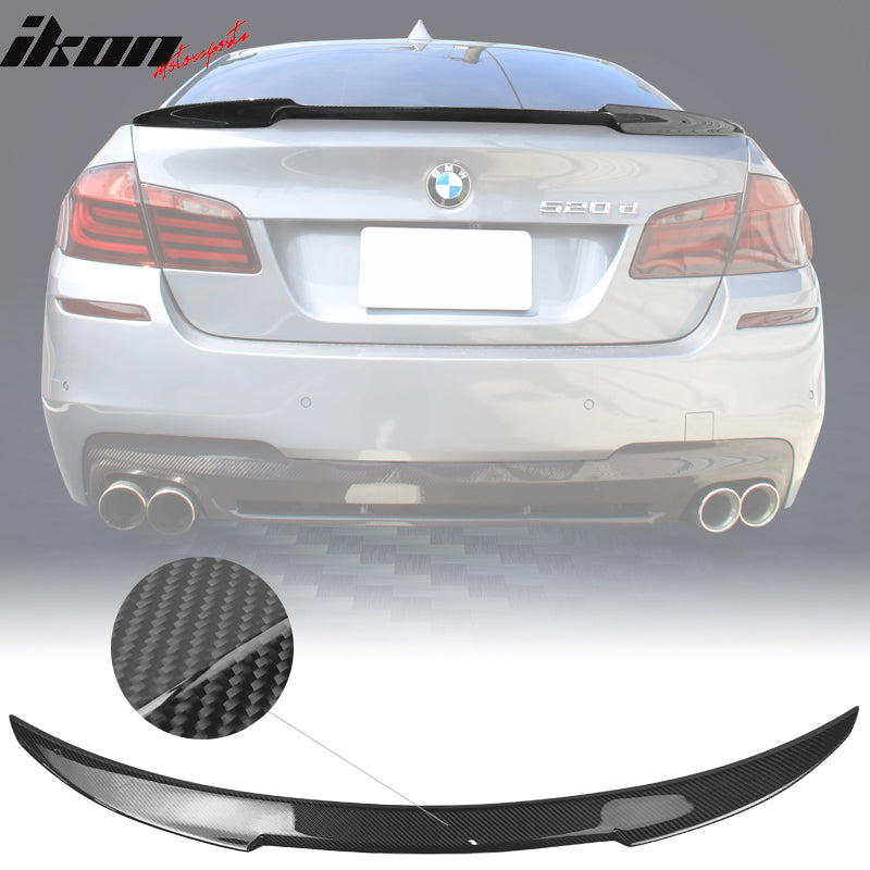 IKON MOTORSPORTS, Trunk Spoiler Compatible With 2011-2016 BMW 5