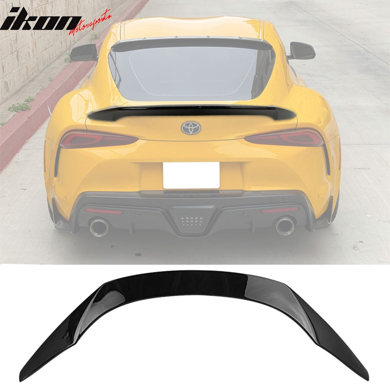 2020-2024 Toyota GR Supra 5th TRD Painted Black #202 Trunk Spoiler ABS