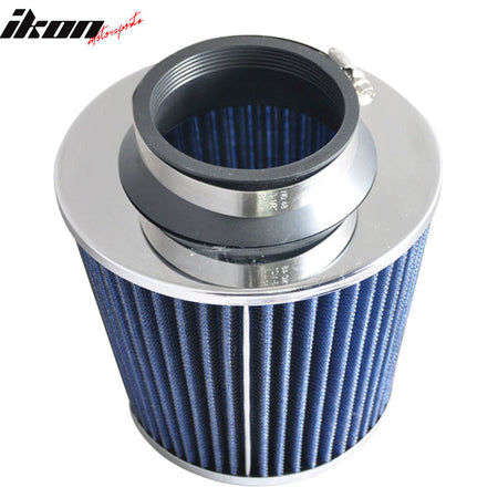 Fits 3 Inch Race Air Intake Filter Blue Color 88-12 Civic