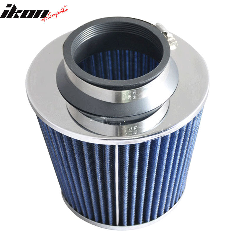 Fits 3 Inch Race Performance Air Intake Filter Blue Color 92-11 GS300 350