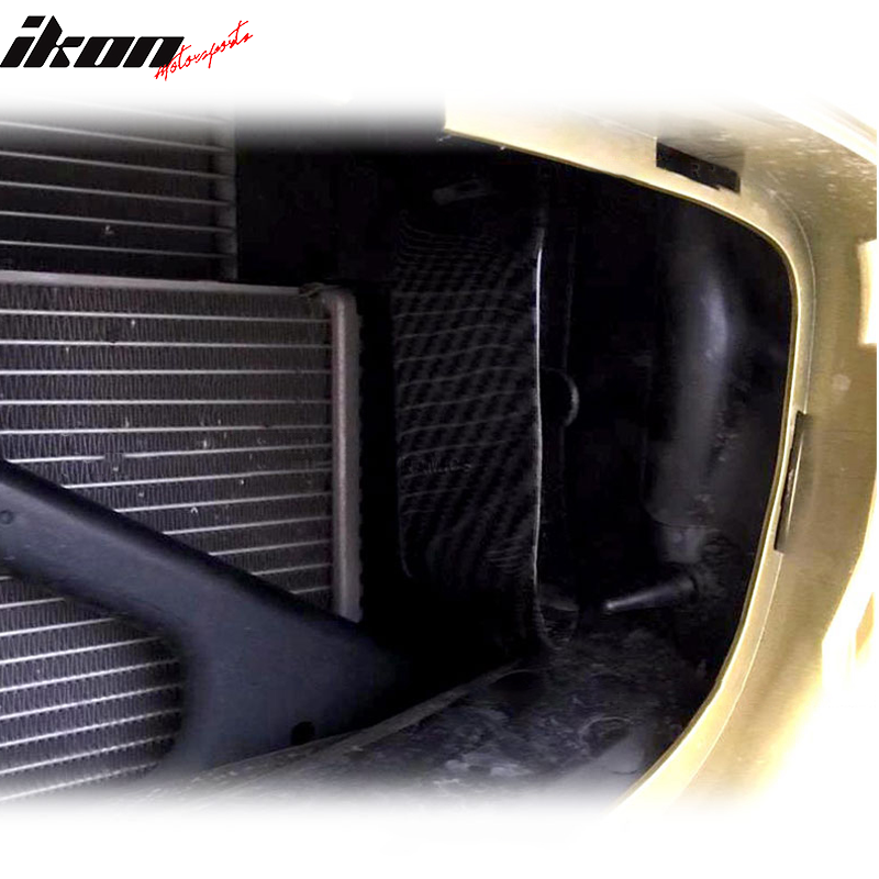 Air Intake Compatible With 2015-2020 BMW 4-Series F32 F33 F36 F82 F83 M4, Carbon Fiber CF Intake Ram Air Induction Ducts By IKON MOTORSPORTS