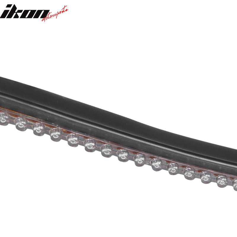 Clearance Sale 35" PU Rear Trunk Lip Spoiler Wing Tail M3 Style LED Brake Light