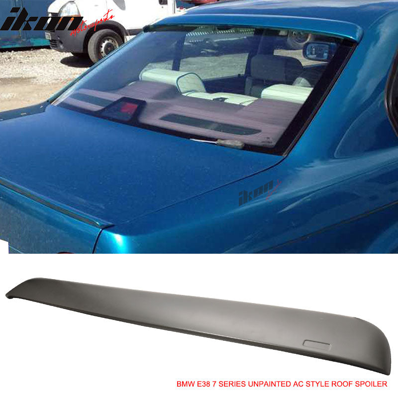 Fits 95-01 BMW E38 7 Series 4Door AC UnRoof Spoiler - ABS