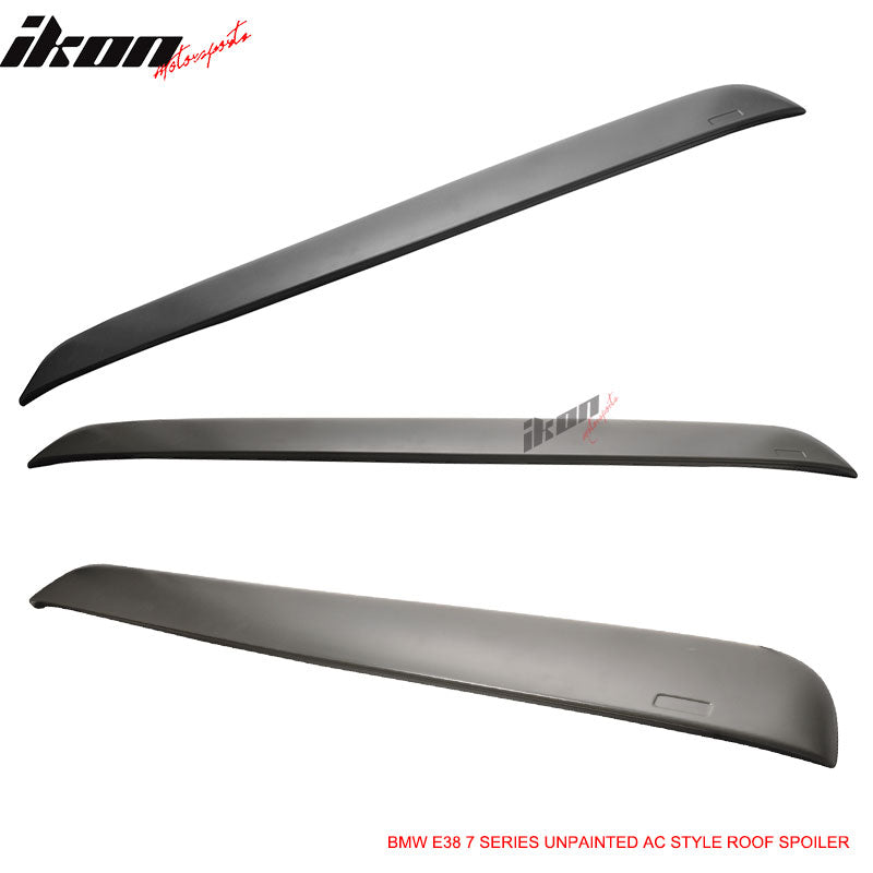 Fits 95-01 BMW 7 Series E38 Sedan 4Dr AC Style Rear Roof Spoiler Wing Unpainted