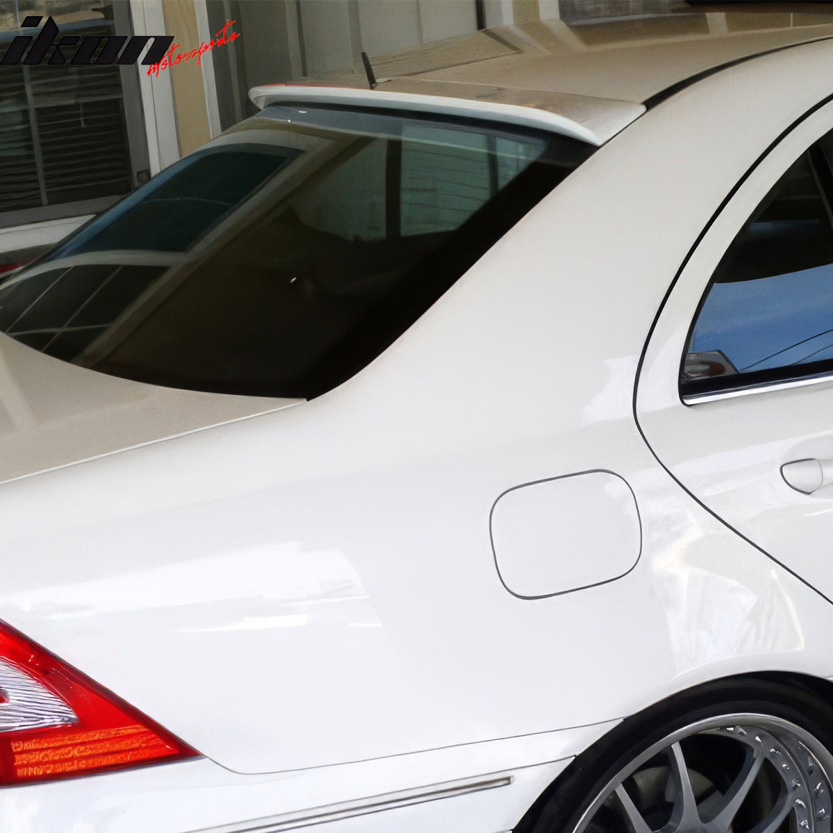 Fits 01-07 Benz W203 C Class RL Style Roof Spoiler #744 Brillantsilber Metallic