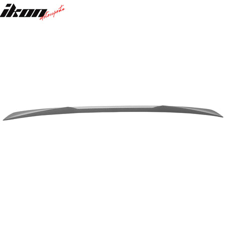 Fits 17-26 Alfa Romeo Giulia V Style Rear Roof Spoiler Carbon Fiber Print ABS