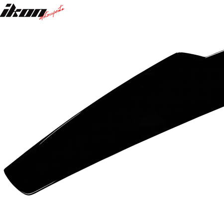 Fits 17-26 Alfa Romeo Giulia V Style Gloss Black Rear Roof Spoiler Wing Lip ABS