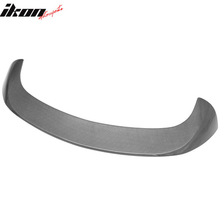 Fits 17-26 Alfa Romeo Stelvio IKON Style Rear Roof Spoiler Carbon Fiber Look ABS