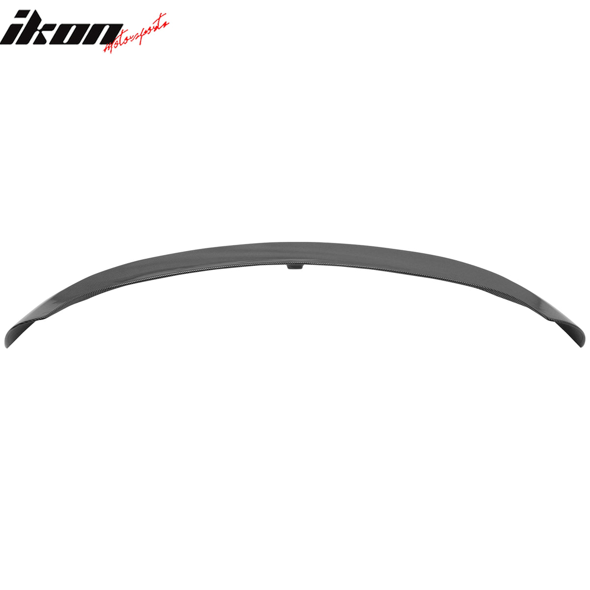 Fits 17-26 Alfa Romeo Stelvio IKON Style Rear Roof Spoiler Carbon Fiber Look ABS