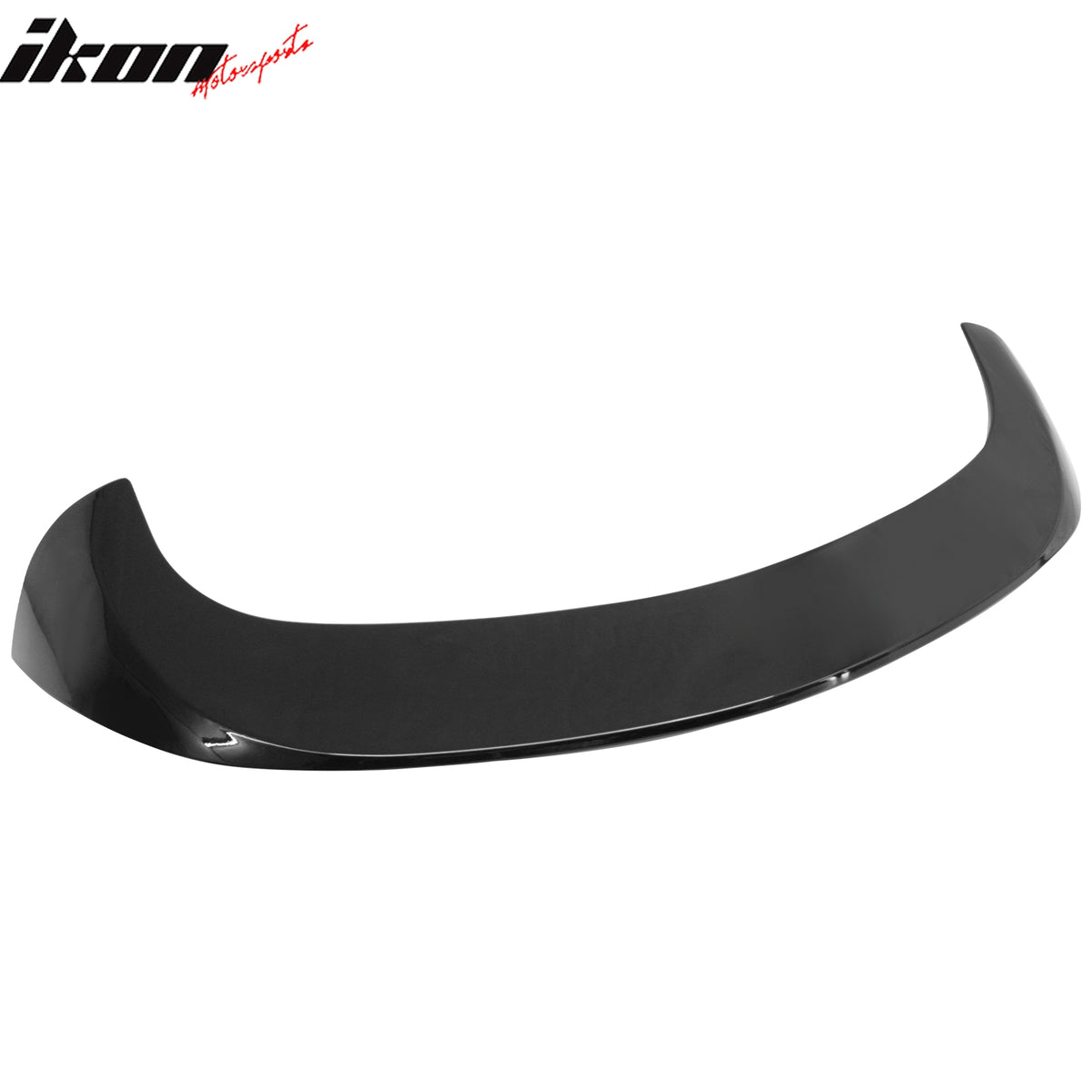 Fits 17-26 Alfa Romeo Stelvio Gloss Black IKON Style Rear Roof Spoiler Wing ABS