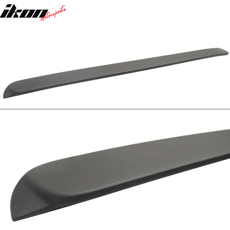 Fits 99-05 BMW E46 3 Series 4-Door A Style Rear Roof Spoiler ABS Matte Black