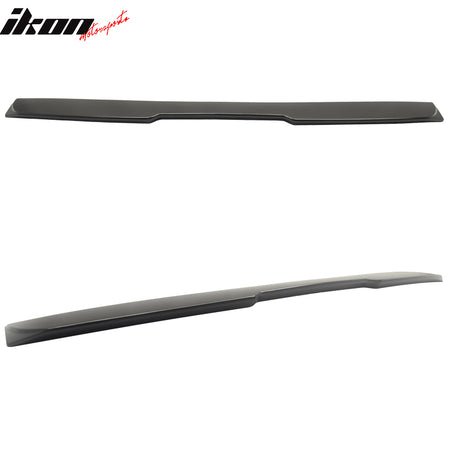 Fit 04-10 BMW 5 Series E60 A Style Rear Roof Window Spoiler Wing ABS Matte Black