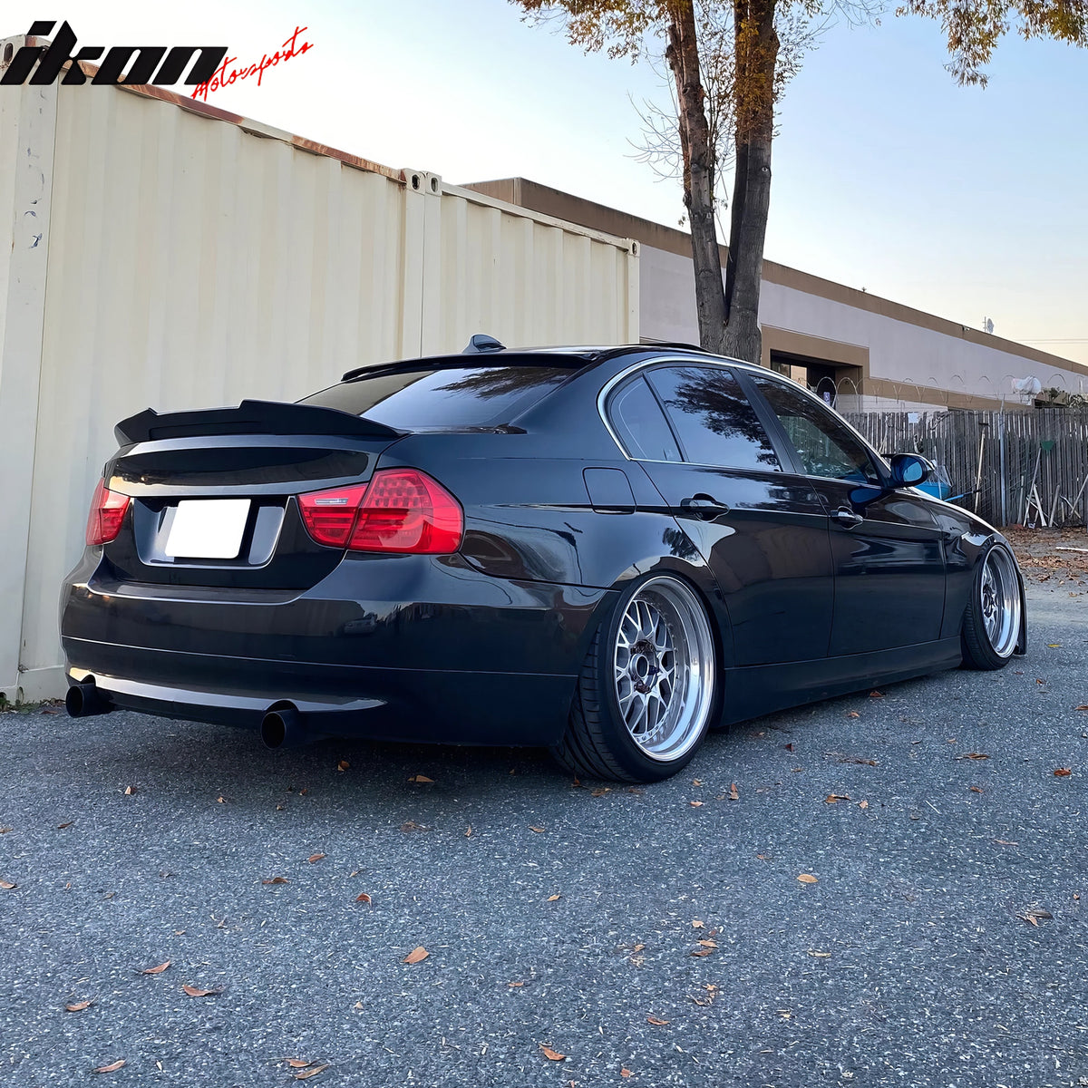 Fits 06-11 BMW E90 3-Series& 08-11 M3 Sedan AC Style Rear Roof Spoiler ABS