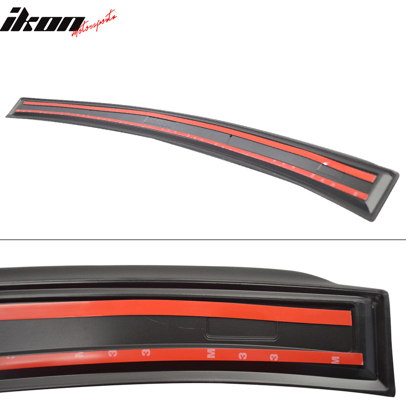 Fits 07-13 BMW E92 3 Series M3 Coupe A Style Rear Roof Spoiler Wing Matte Black