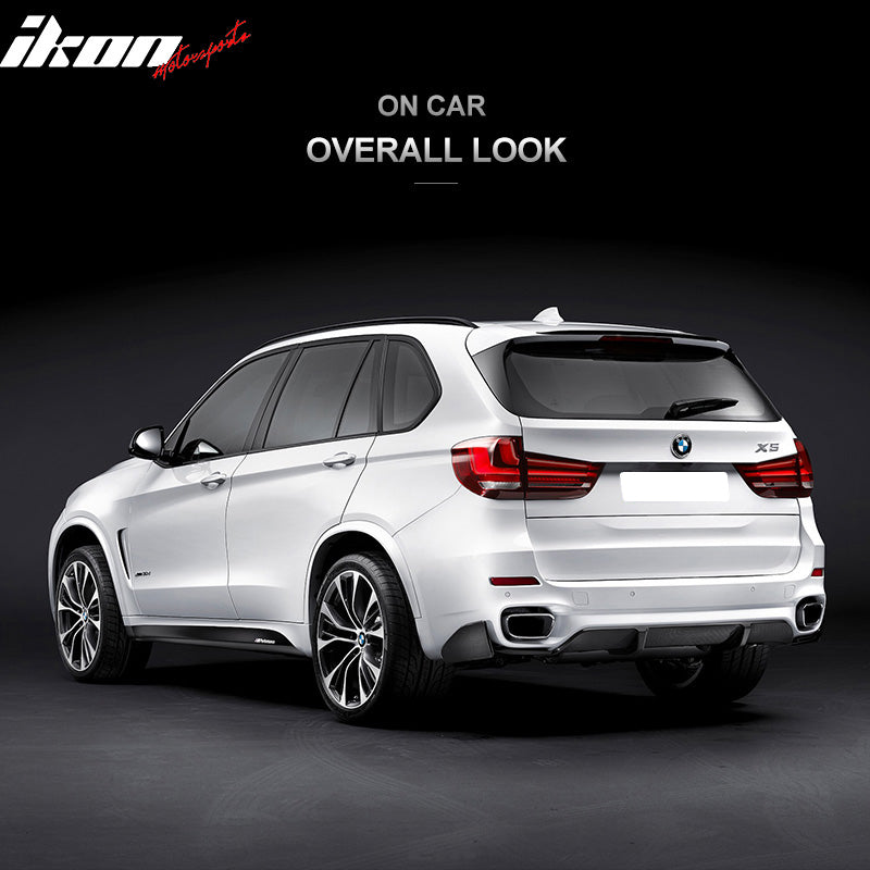 Fit 2014-2018 BMW F15 X5 Rear Window Roof Spoiler