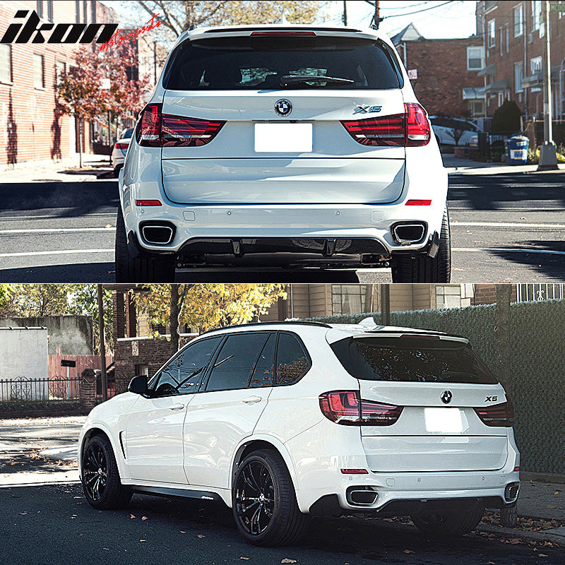 Fit 2014-2018 BMW F15 X5 Rear Window Roof Spoiler