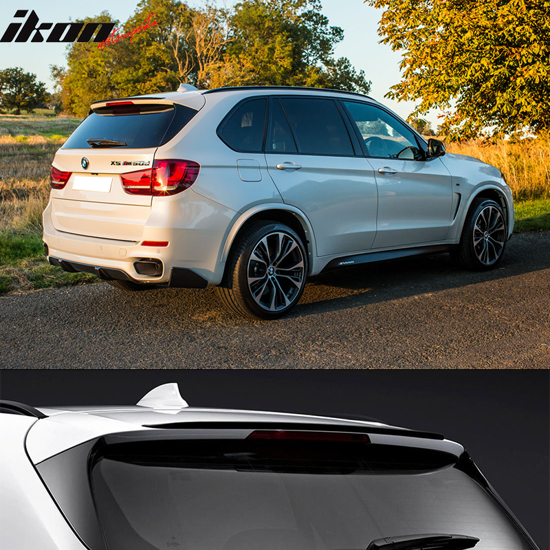 IKON MOTORSPORTS, Trunk Spoiler Compatible With 2019-2021 BMW G05 X5, HM  Style Rear Roof Trunk Boot Lip Wing Deck Lid Body Kits ABS Plastic – Ikon  Motorsports