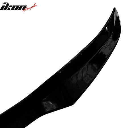 Fits 18-24 BMW X3 G01 IKON Style Gloss Black Rear Window Roof Spoiler Wing ABS