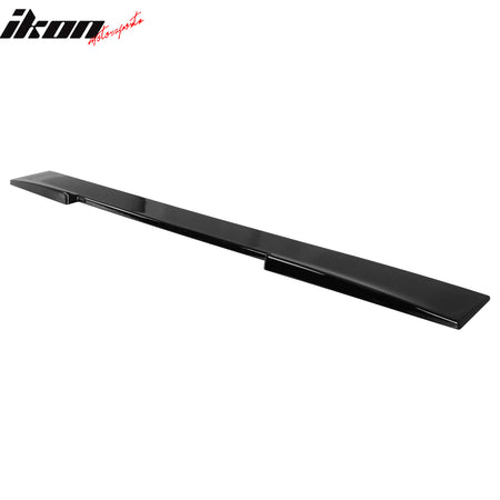 Fits 24-27 BMW G60 5 Series i5 M5 IKON Style Gloss Black Roof Spoiler Wing ABS