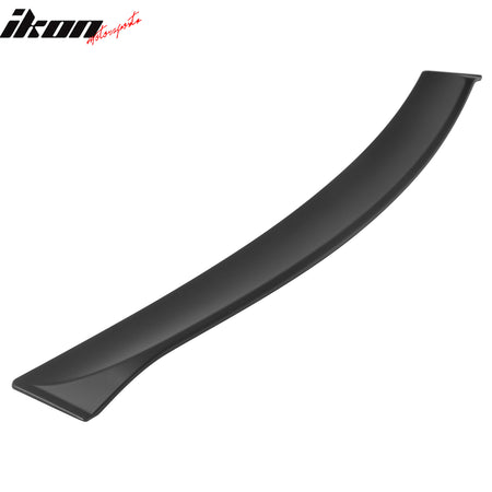 Fits 11-23 Chrysler 300 Rear Window Roof Spoiler Matte Black ABS Top Visor Wing