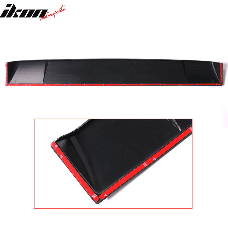 Fits 11-23 Dodge Charger Roof Spoiler Wing IKON Style Rear Window Visor PP