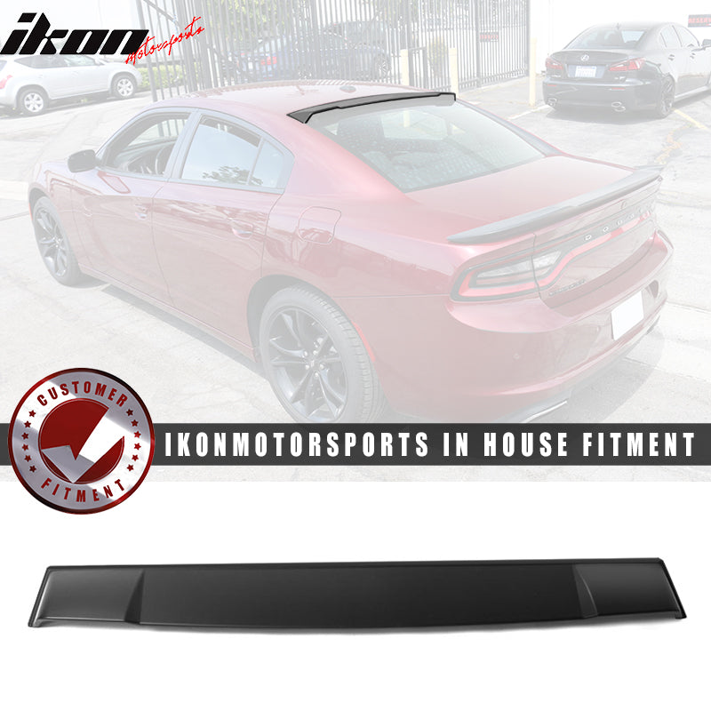 2011-2023 Dodge Charger Ikon Style Rear Window Roof Spoiler Wing PP