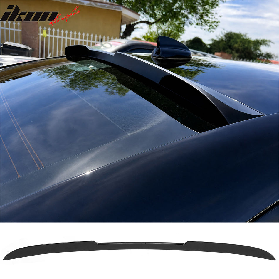 2011-2023 Dodge Charger M Style Gloss Black Rear Roof Spoiler Wing Lip ABS