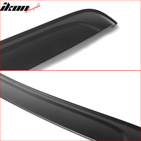 Fits 08-23 Dodge Challenger Rear Window Roof Spoiler Wing Unpainted Black PP