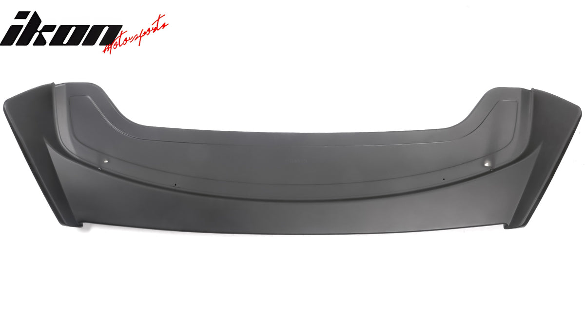 Fits 11-25 Dodge Durango IKON Style Rear Roof Spoiler Lip ABS