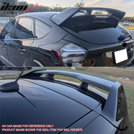 Fits 12-18 Ford Focus MK3 Hatchback RS Style Roof Spoiler Painted #L6 Kona Blue