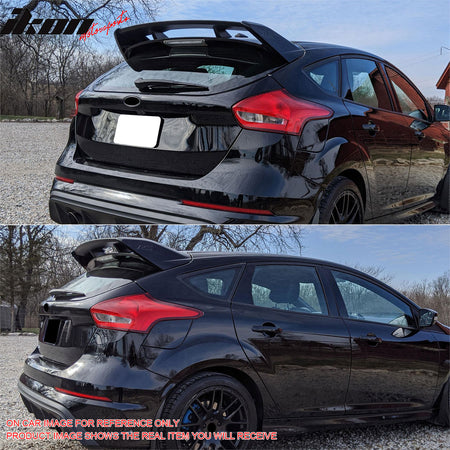 Fits 12-18 Ford Focus MK3 Hatchback RS Style Roof Spoiler Painted #PQ Race Red