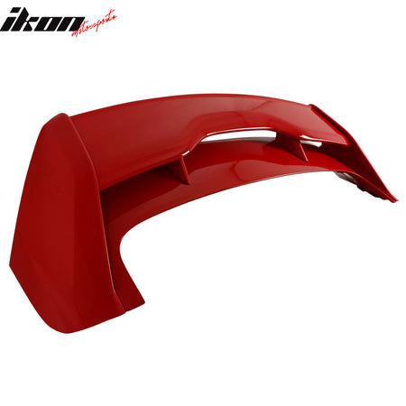Fits 12-18 Ford Focus MK3 Hatchback RS Style Roof Spoiler Painted #PQ Race Red