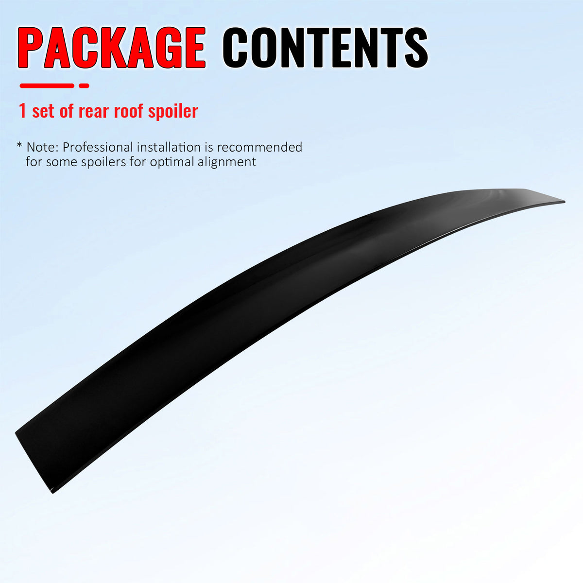 Fits 05-14 Ford Mustang Coupe DS Style Roof Spoiler ABS Painted #M6373A Ebony