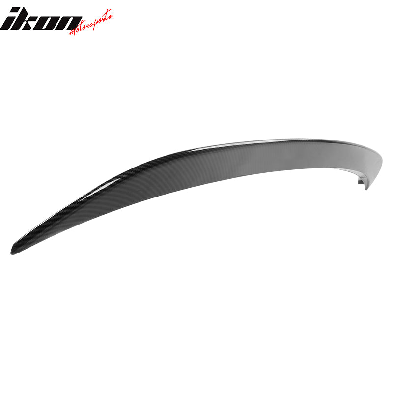 Fits 21-24 Ford Mustang Mach-E IKON Style Roof Spoiler ABS Carbon Fiber Print