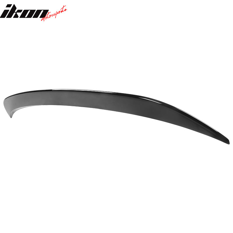 Fits 21-24 Ford Mustang Mach-E IKON Roof Window Spoiler Lip Wing ABS Gloss Black