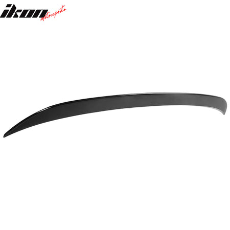 Fits 21-24 Ford Mustang Mach-E IKON Roof Window Spoiler Lip Wing ABS Gloss Black