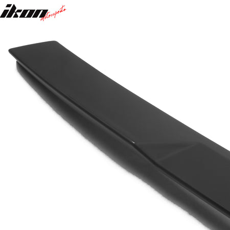 Fits 23-25 Honda Accord 11th Rear Roof Spoiler Black Top Window Visor ABS