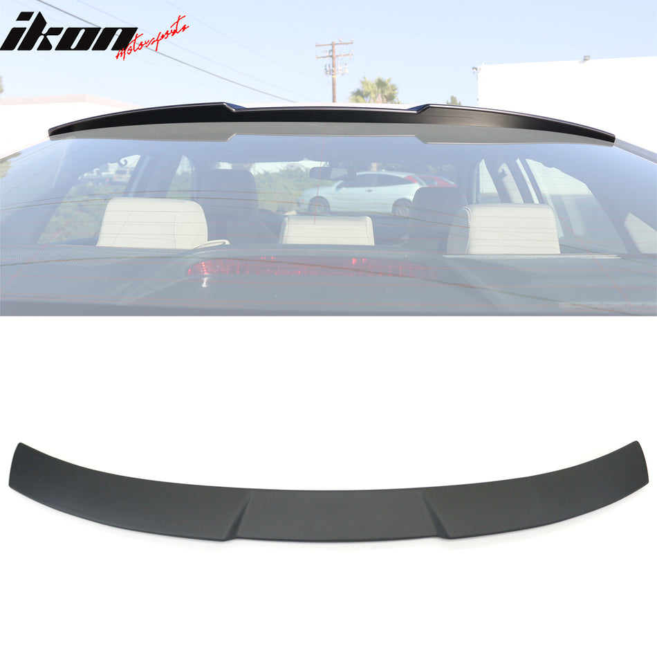 2016-2021 Honda Civic Sedan JDM Style Roof Spoiler Lip Matte Black ABS