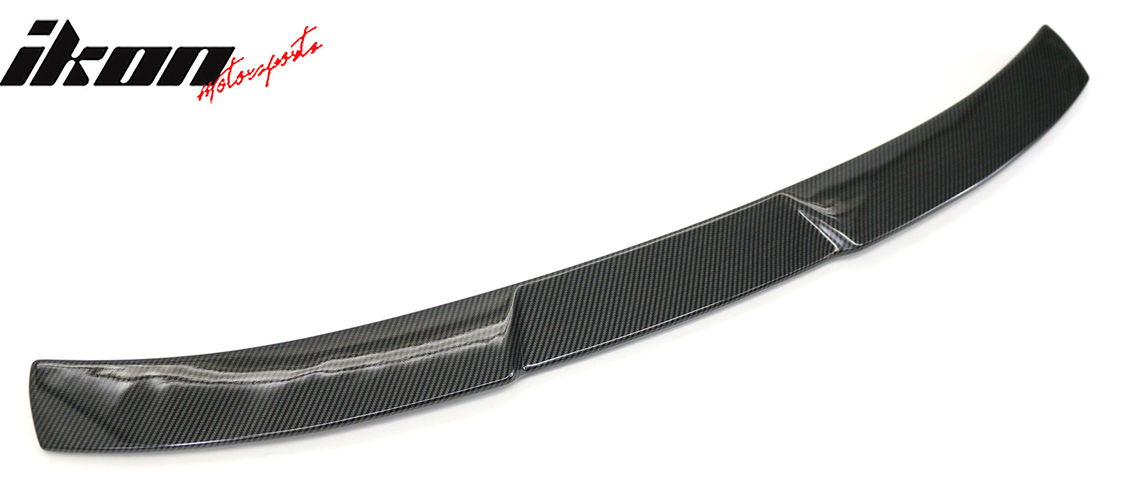 Fits 16-21 Honda Civic Sedan JDM Style Rear Roof Spoiler Lip Carbon Fiber Print