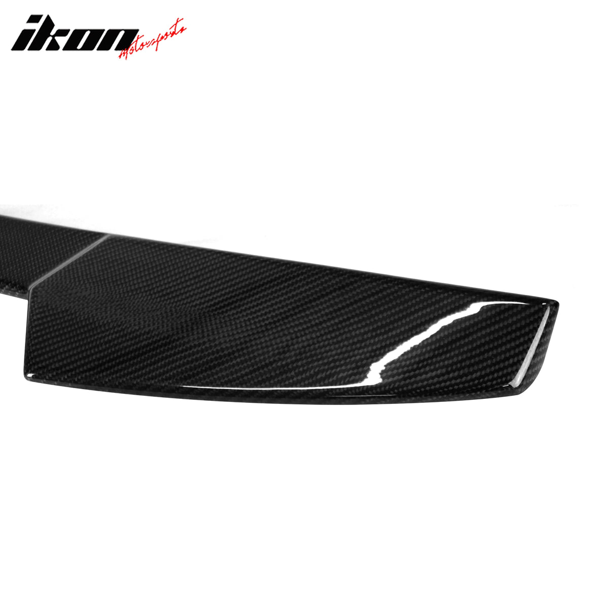 Fits 16-21 Honda Civic 10th Gen Sedan V Style Carbon Fiber CF Rear Roof Spoiler