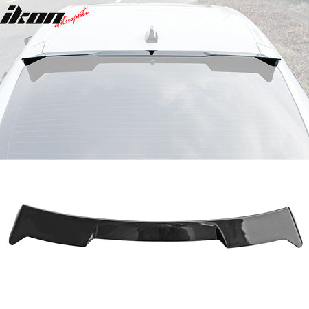 Fits 22-24 Honda Civic Hatchback IKON Style Rear Roof Spoiler ABS
