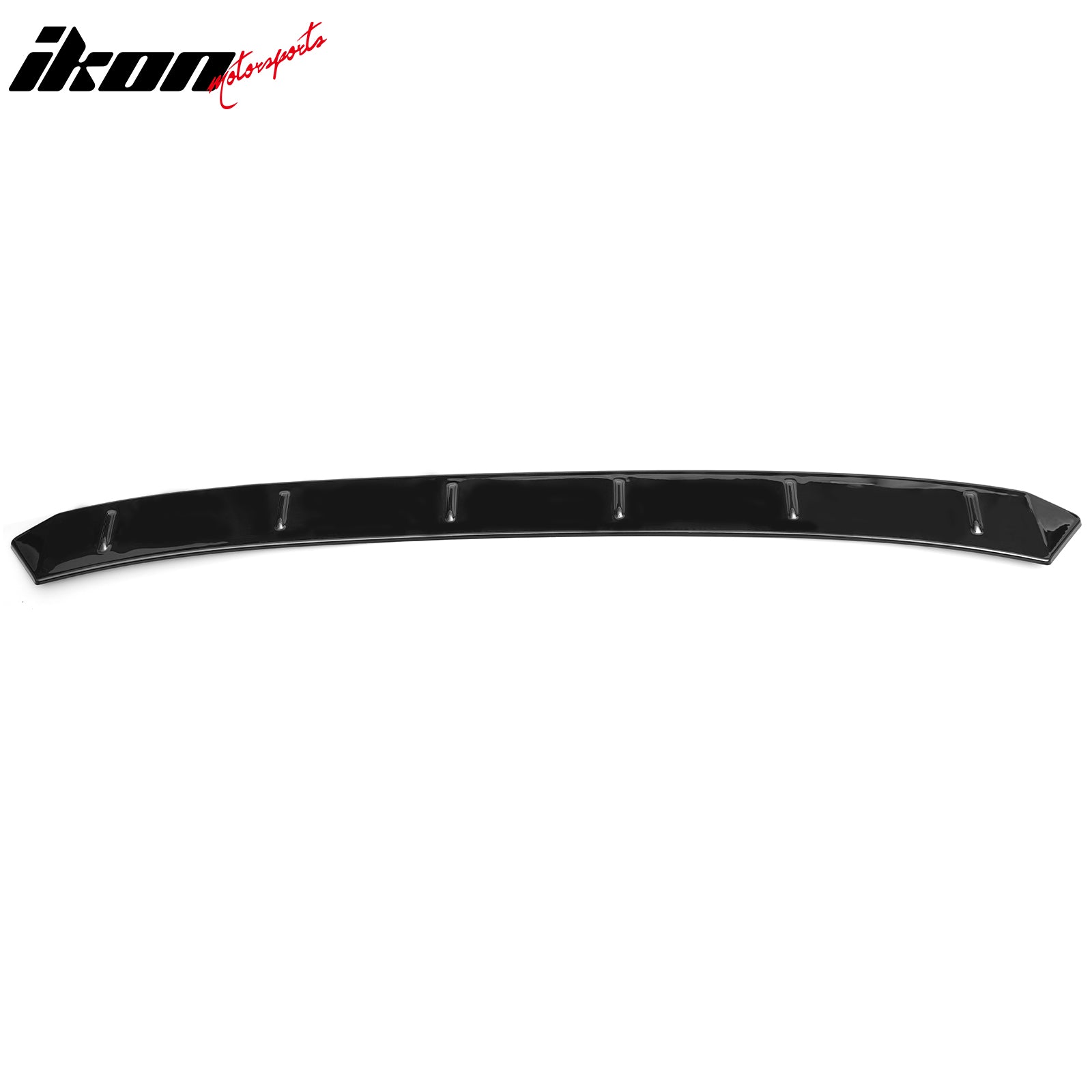 Fits 22-26 Honda Civic FL Type R Hatchback V Style Roof Spoiler Gloss Black ABS