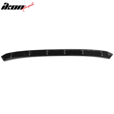 Fits 22-26 Honda Civic FL Type R Hatchback V Style Roof Spoiler Gloss Black ABS