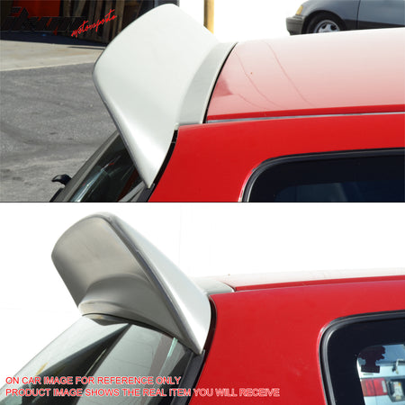 Fits 92-95 Honda Civic EG6 3Dr BYS Style Roof Spoiler Painted #BG28P Green Pearl
