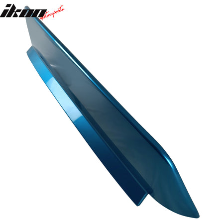 Fits 92-95 Honda Civic EG6 3Dr BYS Style Roof Spoiler Painted #BG28P Green Pearl